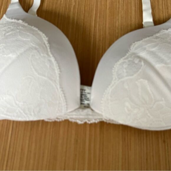 Maiden Form White Lace Bra 34A - Picture 6 of 10